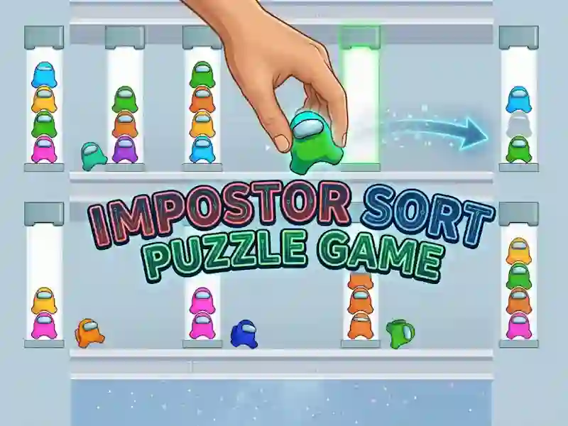 Logħba Impostor Sort Puzzle Game onlajn