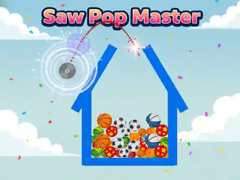Gêm Saw Pop Master ar-lein