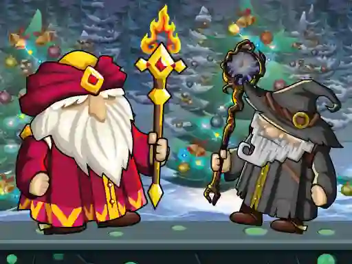 Wizard Santa Jump — free online game