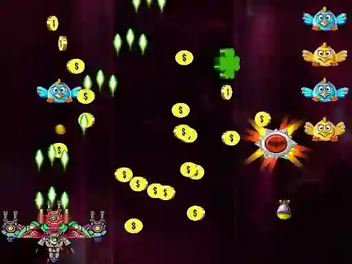 Space Attack Chicken Invaders — free online game
