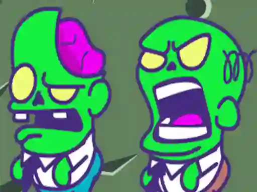 Permainan Crossy Zombie talian