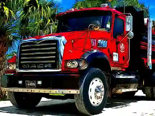 American Trucks Jigsaw — free online game
