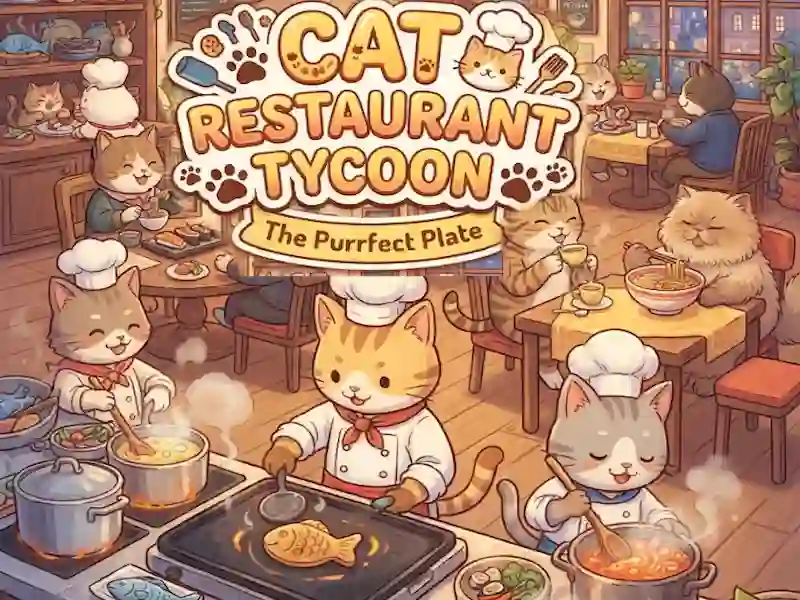Logħba Cat Restaurant Tycoon onlajn