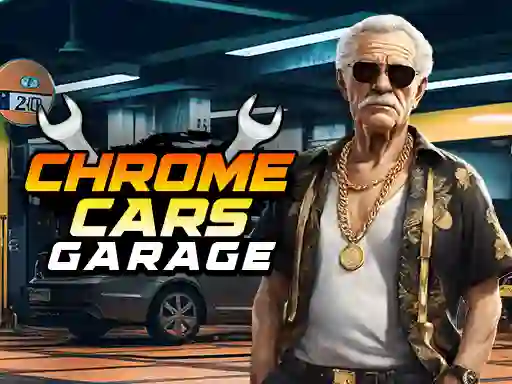 Trò chơi Chrome Cars Garage trực tuyến