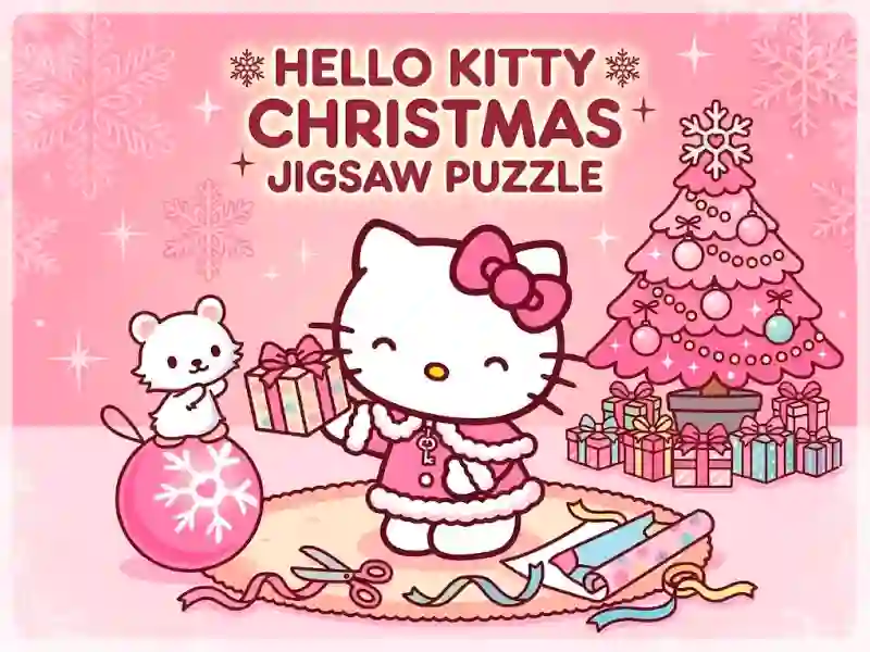 Hello Kitty Christmas Jigsaw Puzzle — free online game