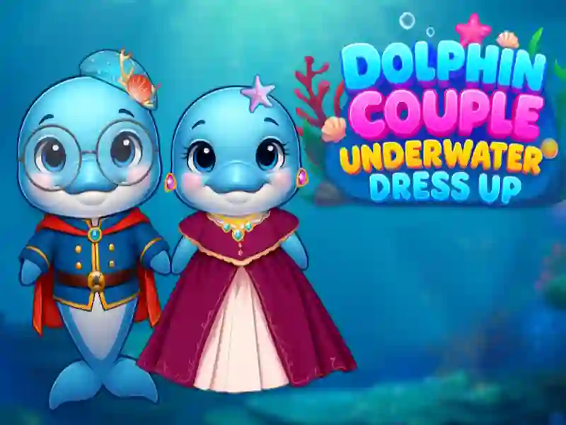 Dolphin Couple Underwater Dress Up — free online game