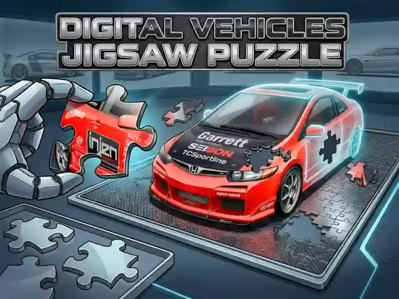 Digital Vehicles Jigsaw Puzzle — free online game