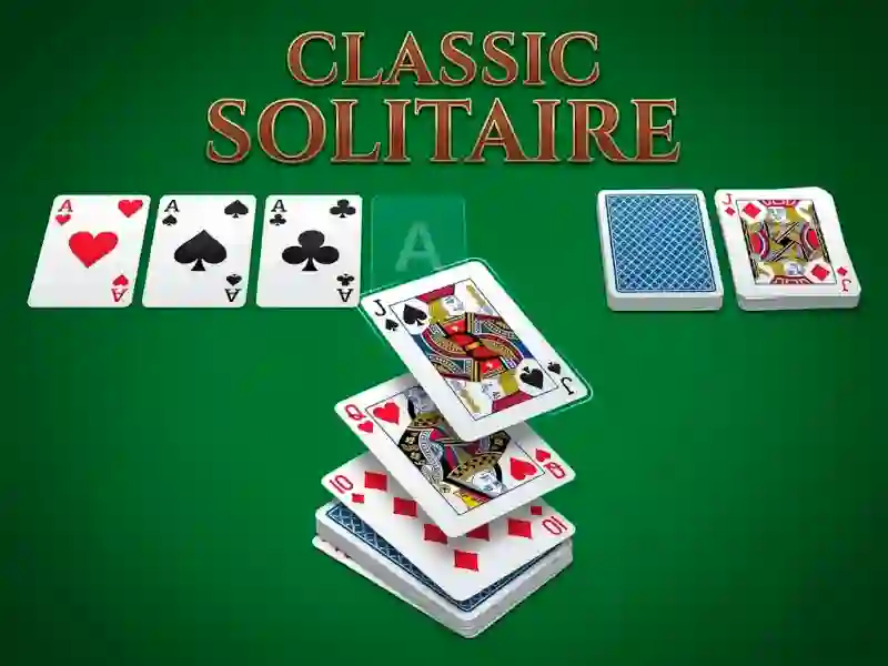 Гульня Classic solitaire онлайн