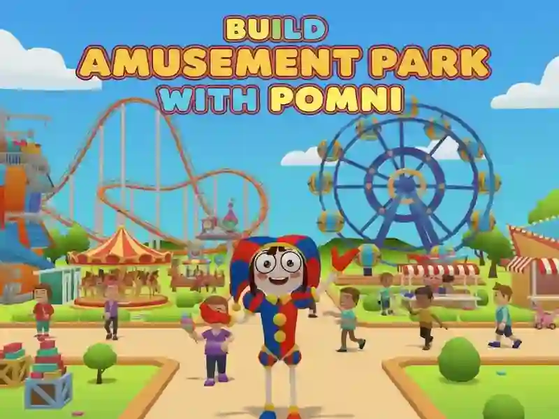 Build Amusement Park with Pomni – tasuta veebimäng