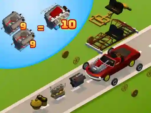 Idle Drive: Merge, Upgrade, Drive — free online game