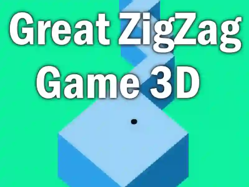 Great ZigZag Game 3D — jogo online grátis