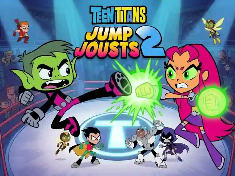 بازی Teen Titans: Jumping Tournament 2 آنلاین