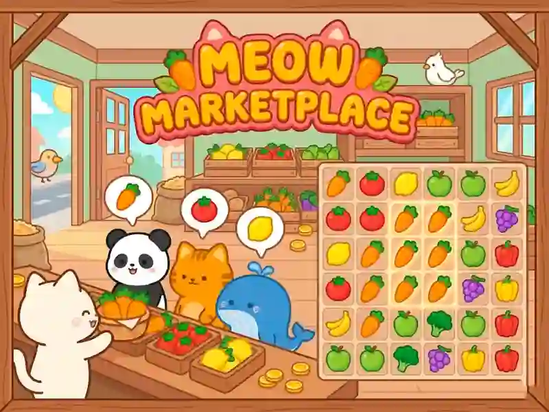 Meow Market — free online game
