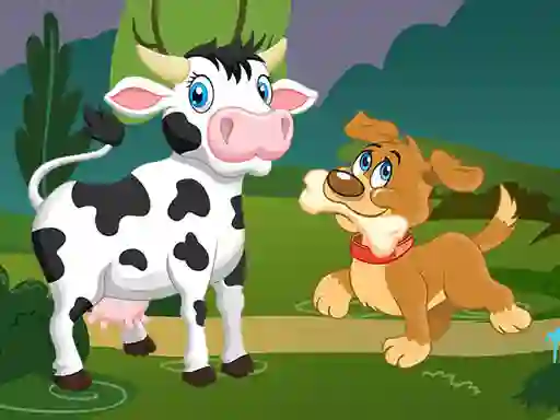 Domestic Animals Memory — free online game