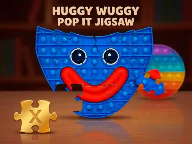 Huggy Wuggy Pop It Jigsaw — free online game
