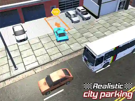 Realistic City Parking — free online game