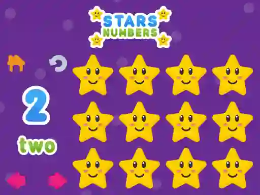 Stars Numbers — free online game