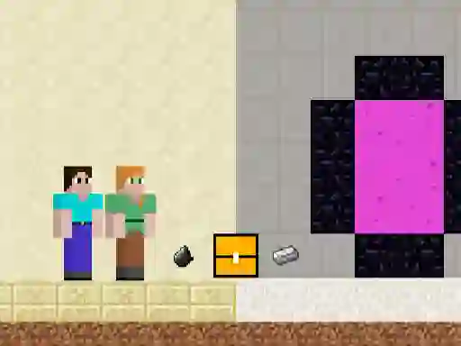 Steve and Alex House Escape — free online game