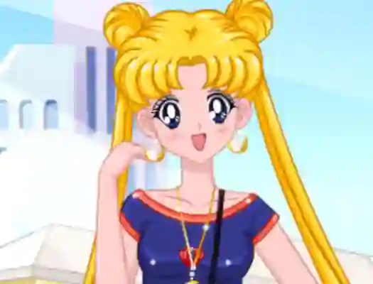 Sailor Scout`s Summer Style — free online game