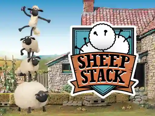 Shaun The Sheep Sheep Stack — free online game