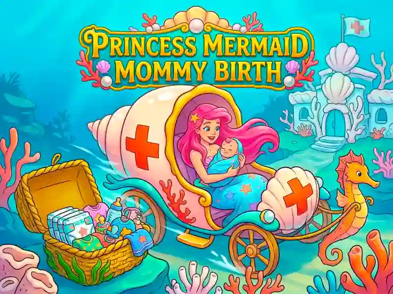 Princess Mermaid Mommy Birth — безкоштовна онлайн гра