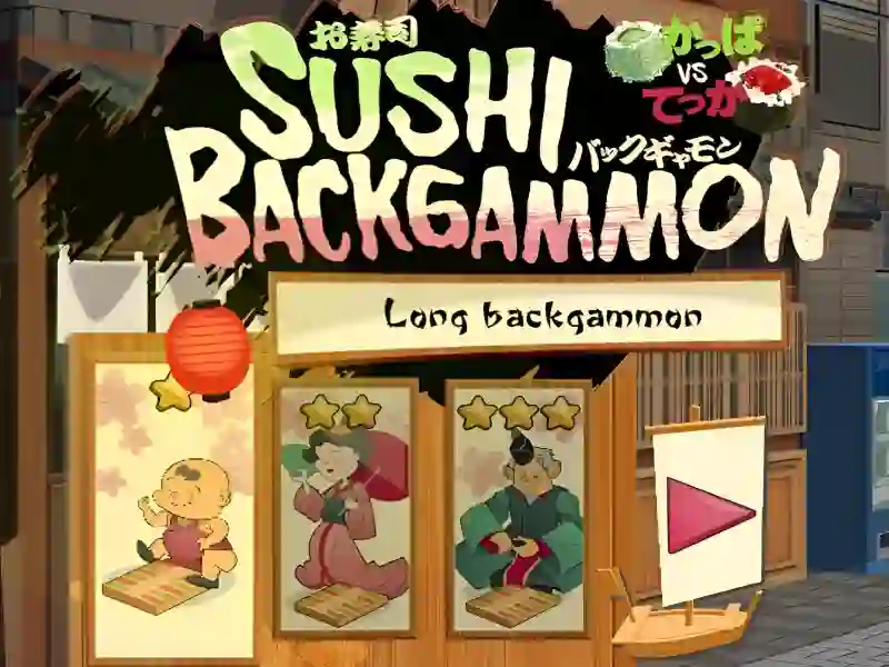 Hra Sushi Backgammon online