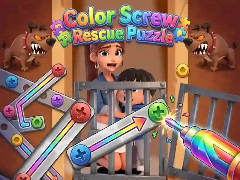 Color Screw Rescue Puzzle — free online game
