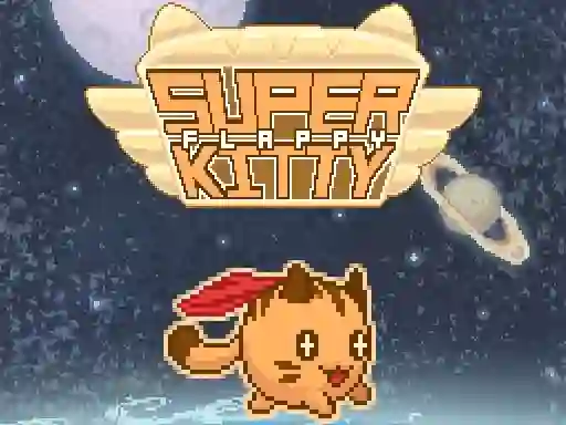 Permainan Flappy Super Kitty talian