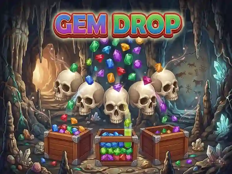 Peli Gem Drop verkossa