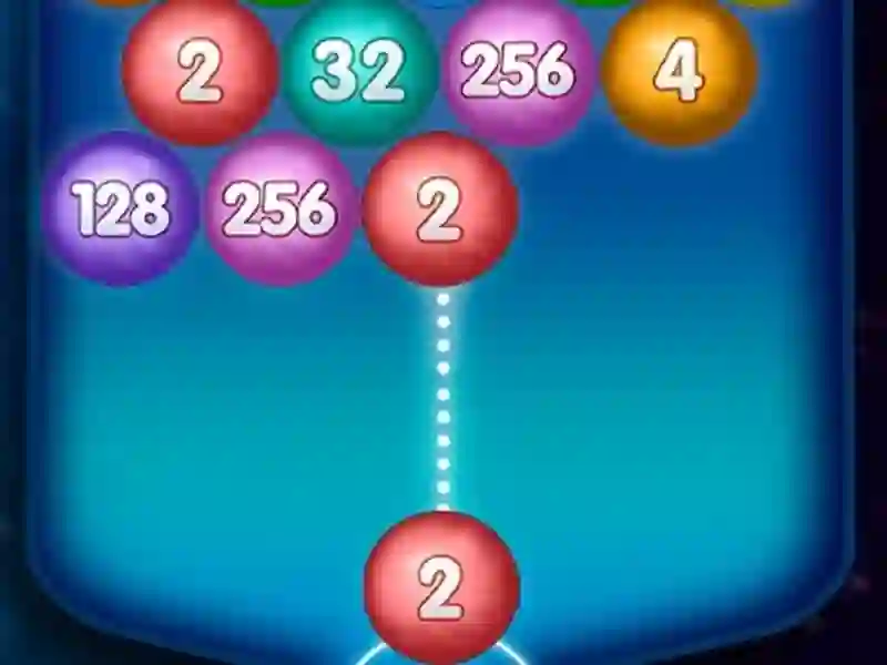 Number Bubble Shooter — free online game