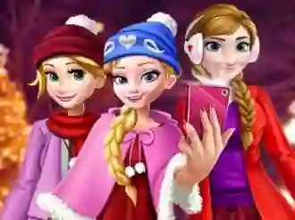 Princess Christmas Selfie — free online game