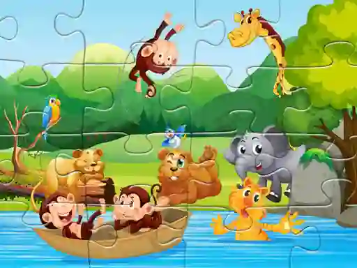 Spil Animals Puzzle online