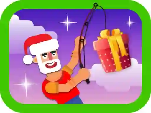 Christmas Fishing.io — free online game