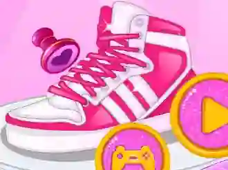 Popstar sneaker designer — free online game