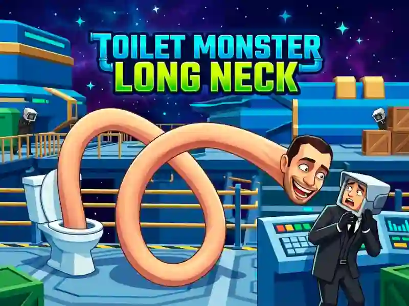 Toilet Monster Long Neck — free online game