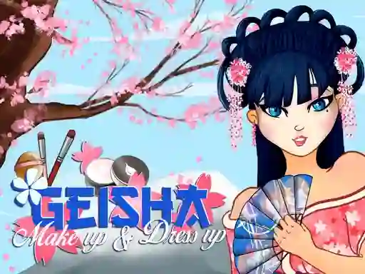 Geisha make up and dress up — free online game