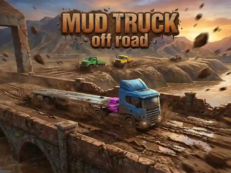 Mud Truck off road — lojë online falas