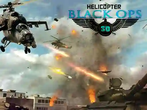 Helicopter Black Ops 3d — free online game