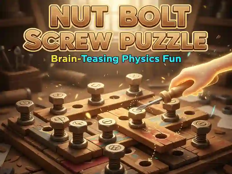 Nut Bolt Screw Puzzle – tasuta veebimäng