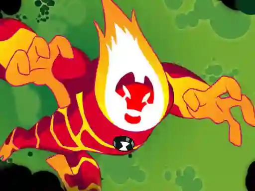 Heatblast and diamondhead — free online game