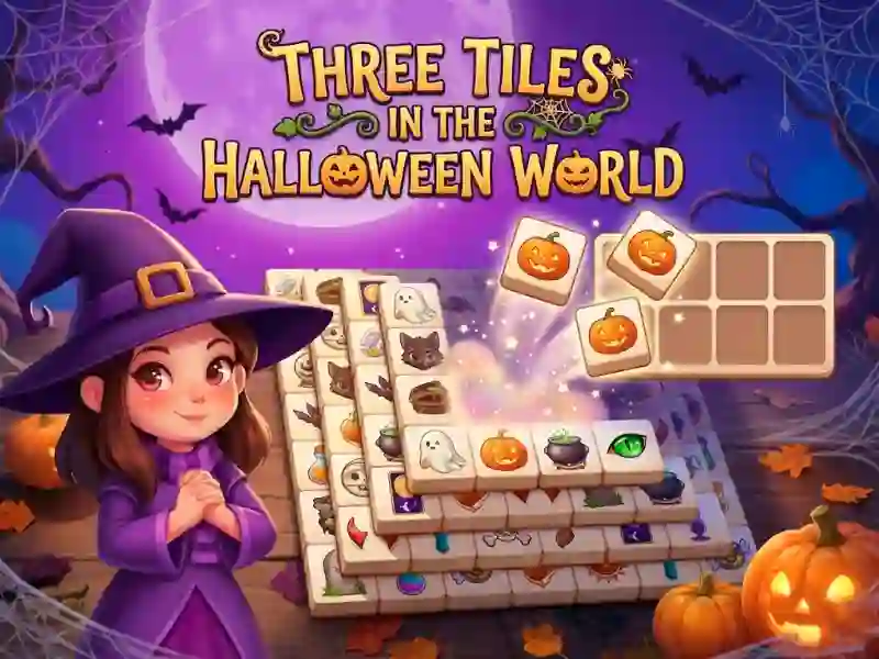 The Three Tiles in the Halloween World – tasuta veebimäng