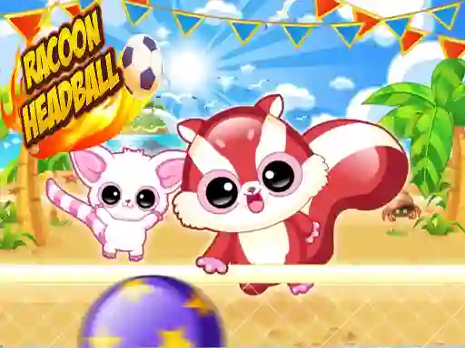 Racoon Headball — free online game