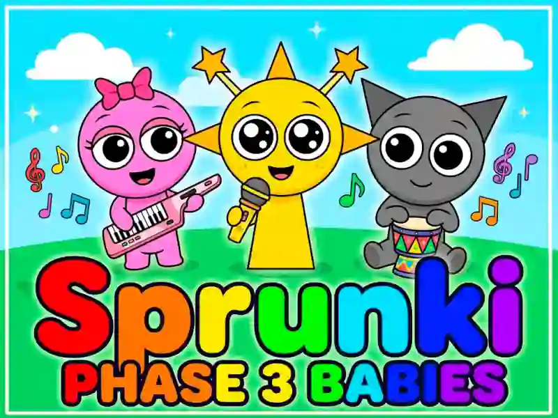 Sprunki baby PHASE 3 — безкоштовна онлайн гра