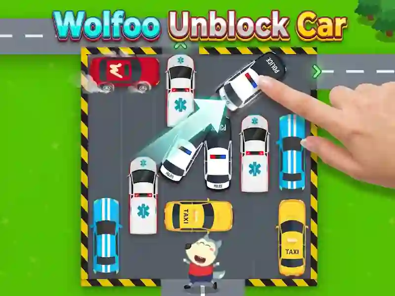 Wolfoo Unblock Car — joc online gratuit