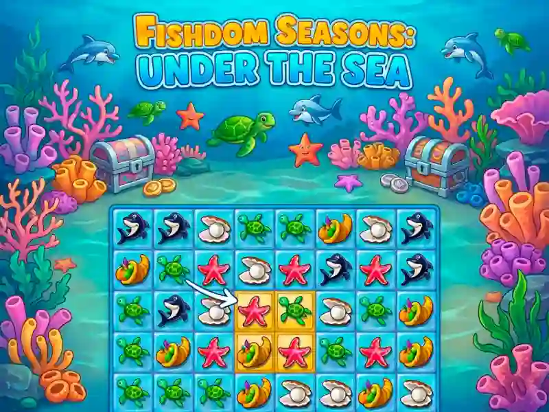 Fishdom Seasons unde the Sea — free online game