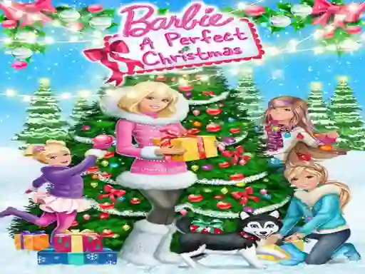 Barbie Christmas DressUp — free online game