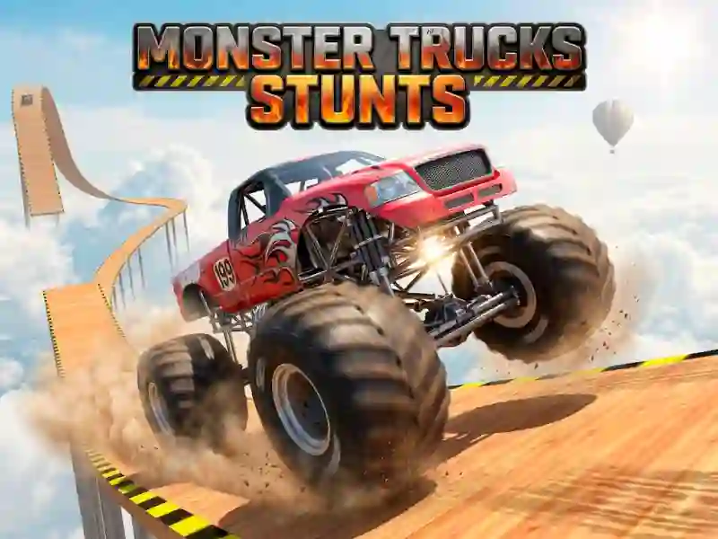 Logħba Monster Trucks Stunts onlajn