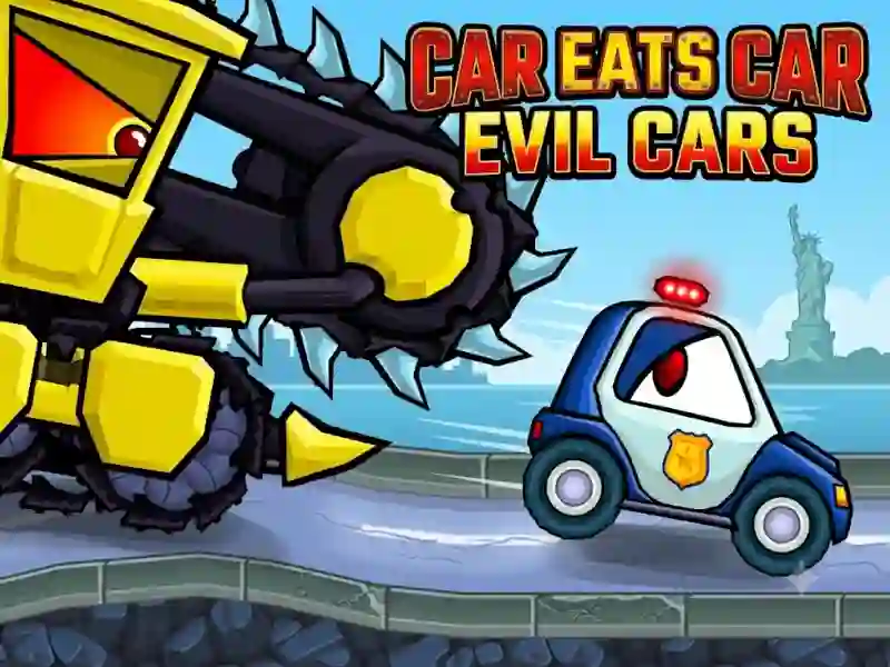 Car Eats Car Evil Cars – tasuta veebimäng