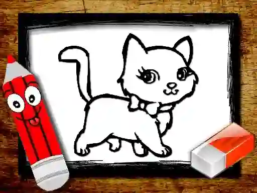 Back to School: Animals Coloring Book — free online game
