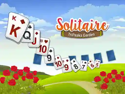Solitaire TriPeaks Garden — free online game